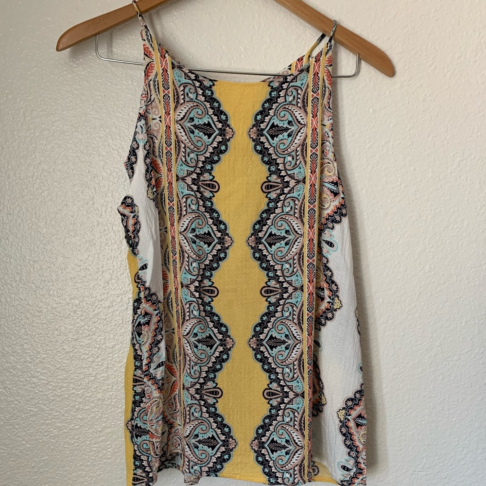 Pattered Tank Top